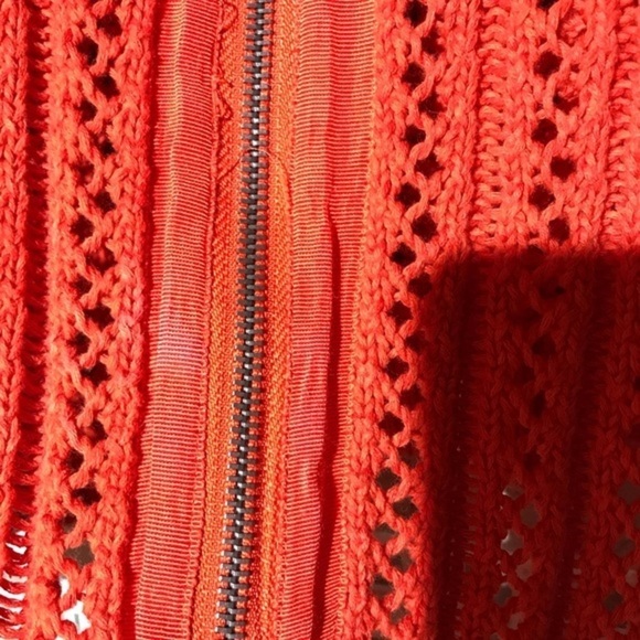 Anthropologie Moth Zipper back sweater S - Picture 5 of 8